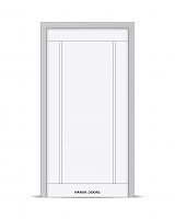 Milan Semi Solid Door