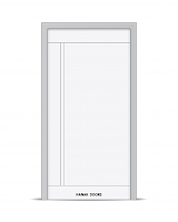 Marsden Semi Solid Door