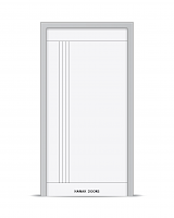 Metro Semi Solid Door