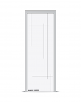 Trend Style Semi Solid Door