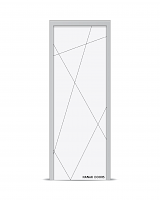 Newport Style Semi Solid Door