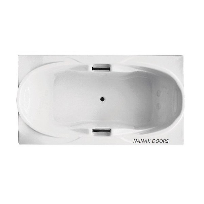 Monica Rectangular Bath - Nanak Doors & Bathroomware Pty Ltd